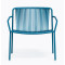 Кресло уличное Pedrali Tribeca Lounge 3669/BL300E Синий-0-thumb