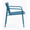 Кресло уличное Pedrali Tribeca Lounge 3669/BL300E Синий-2-thumb