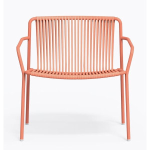 Кресло уличное Pedrali Tribeca Lounge 3669/RA100E Розовый