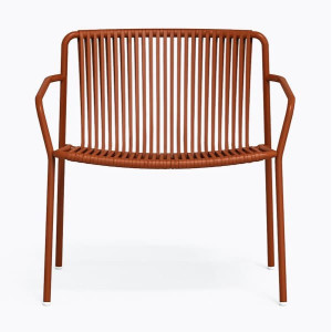 Кресло уличное Pedrali Tribeca Lounge 3669/TEE Терракотовый