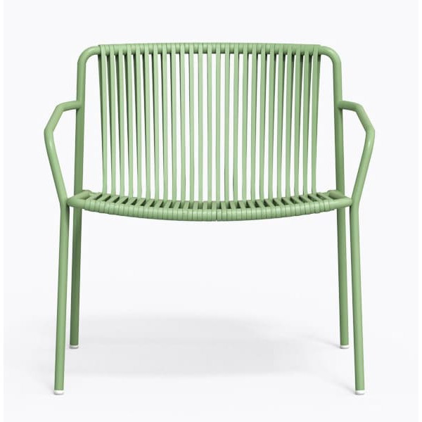 Крісло вуличне Pedrali Tribeca Lounge 3669/VE100E Зелений-0