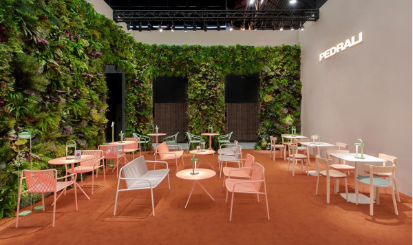 Кресло уличное Pedrali Tribeca Lounge 3669/BI200E Белый-18