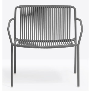 Кресло уличное Pedrali Tribeca Lounge 3669/GAE Серый