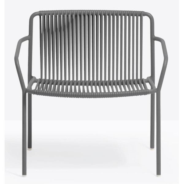 Кресло уличное Pedrali Tribeca Lounge 3669/GAE Серый-0