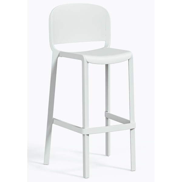 Барный уличный стул Pedrali Dome 263/BI Белый-0