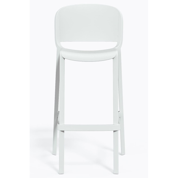Барный уличный стул Pedrali Dome 263/BI Белый-1