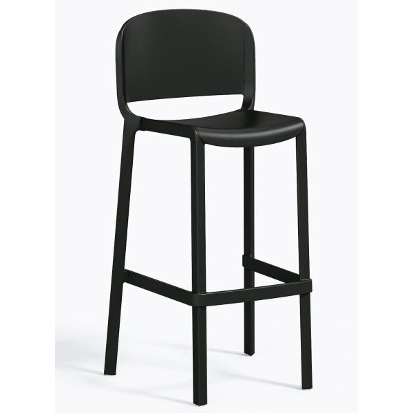 Барный уличный стул Pedrali Dome 263/NE Черный-0