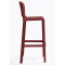 Барный уличный стул Pedrali Dome 263/RO Красный-2-thumb