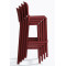 Барный уличный стул Pedrali Dome 263/RO Красный-5-thumb