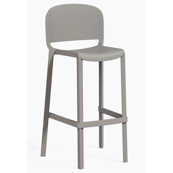 Барный уличный стул Pedrali Dome 263/BE Серый-0