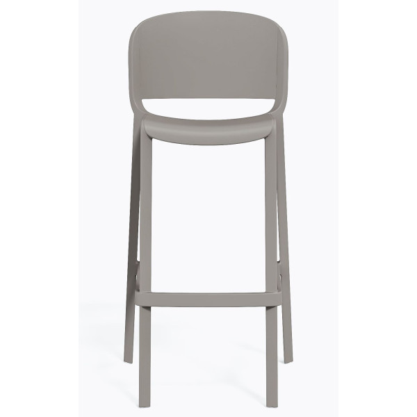 Барный уличный стул Pedrali Dome 263/BE Серый-1