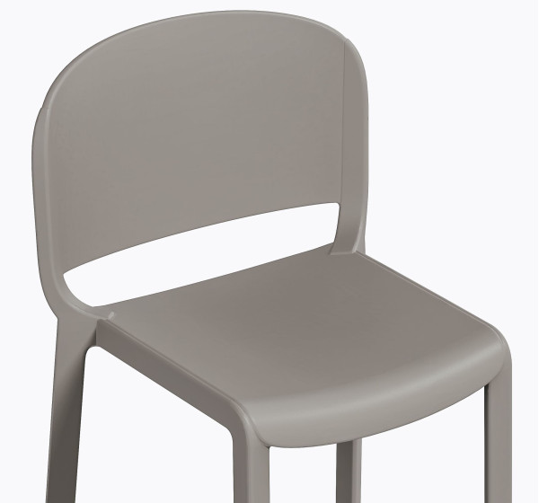 Барный уличный стул Pedrali Dome 263/BE Серый-6