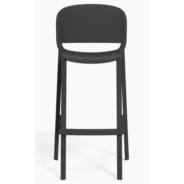 Барный уличный стул Pedrali Dome 263/GA Серый-1