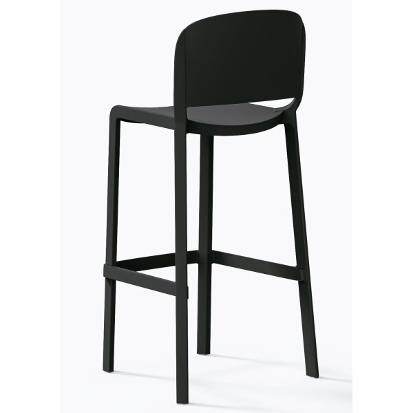 Барный уличный стул Pedrali Dome 263/GA Серый-3