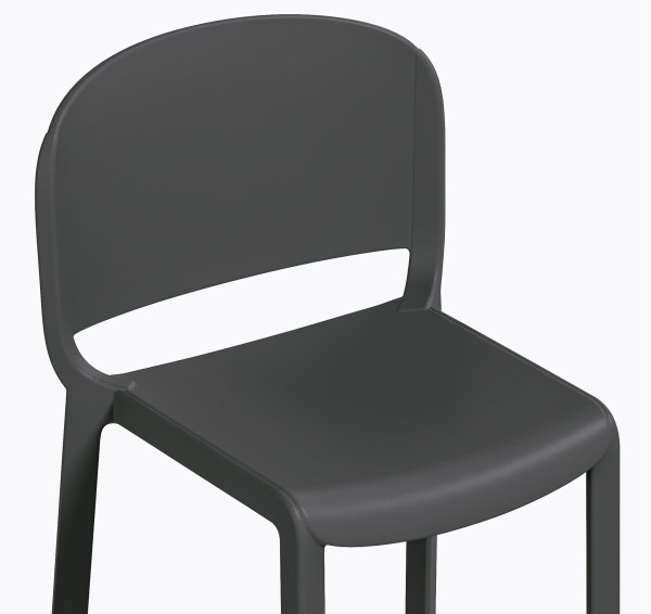 Барный уличный стул Pedrali Dome 263/GA Серый-6