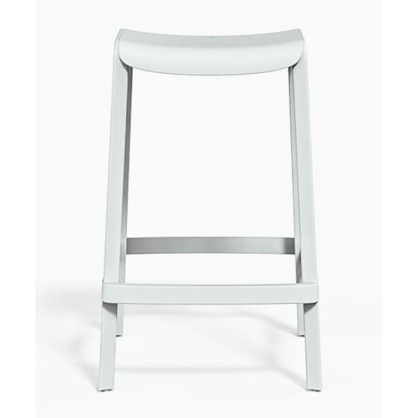 Полубарный уличный стул Pedrali Dome 267/BI Белый-1