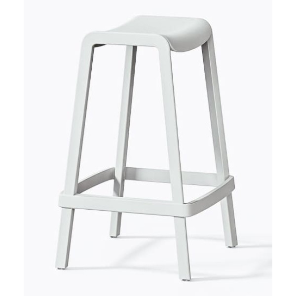 Полубарный уличный стул Pedrali Dome 267/BI Белый-2