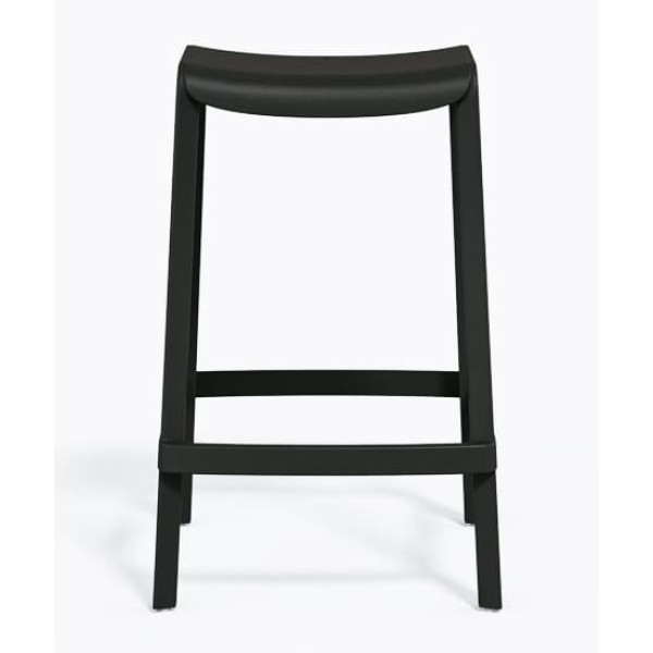 Полубарный уличный стул Pedrali Dome 267/NE Черный-1
