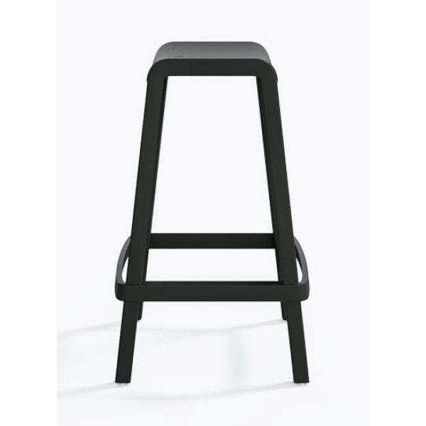Полубарный уличный стул Pedrali Dome 267/NE Черный-3