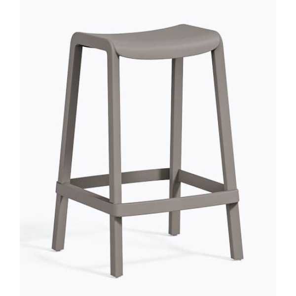 Полубарный уличный стул Pedrali Dome 267/BE Серый-0