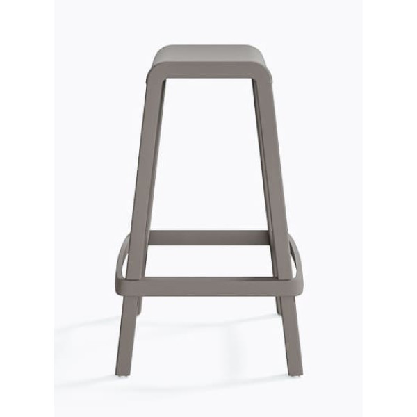 Полубарный уличный стул Pedrali Dome 267/BE Серый-3