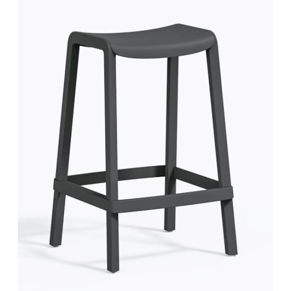 Полубарный уличный стул Pedrali Dome 267/GA Серый-0