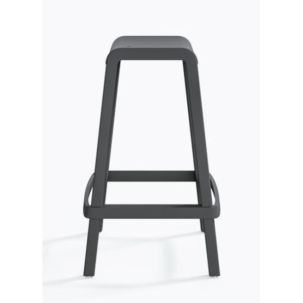 Полубарный уличный стул Pedrali Dome 267/GA Серый-3