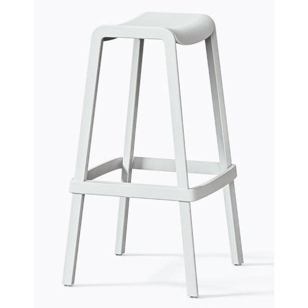 Барний вуличний стілець Pedrali Dome 268/BI Білий-2