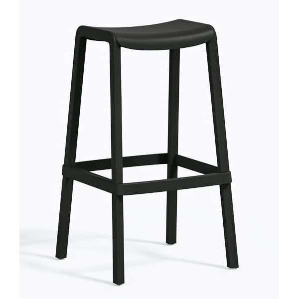 Барный уличный стул Pedrali Dome 268/NE Черный-0