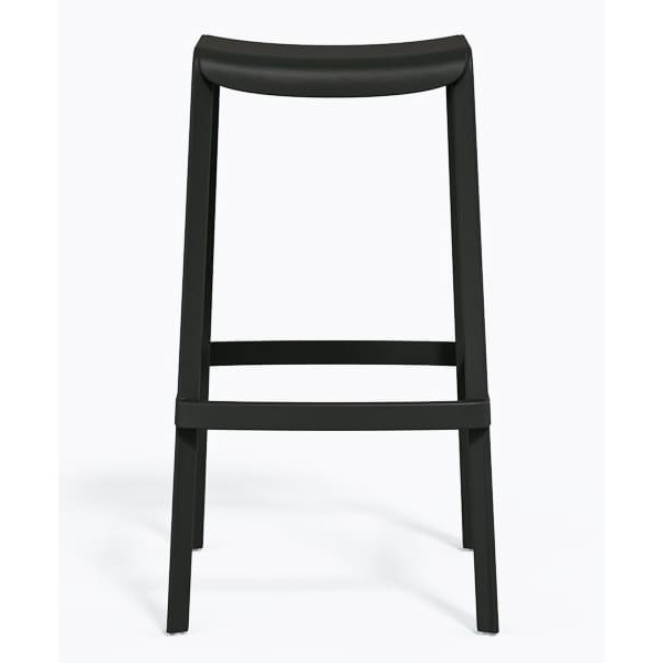 Барный уличный стул Pedrali Dome 268/NE Черный-1