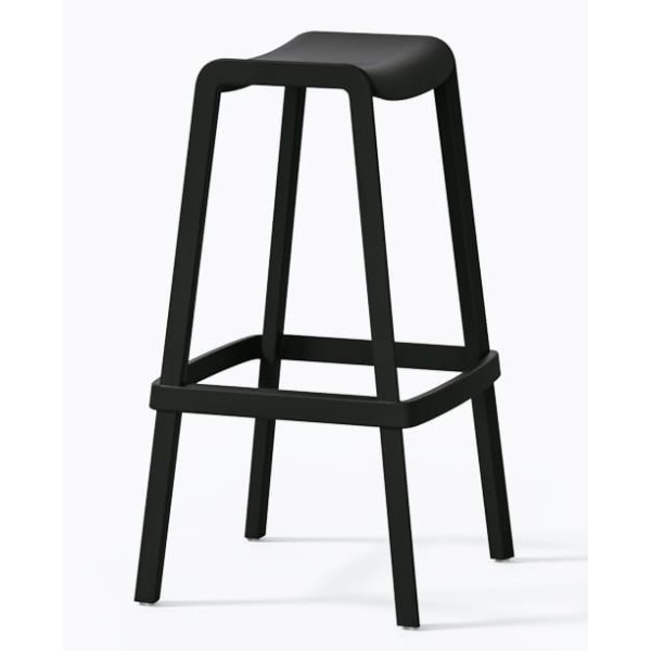 Барный уличный стул Pedrali Dome 268/NE Черный-2