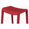 Барний вуличний стілець Pedrali Dome 268/RO Червоний-4-thumb