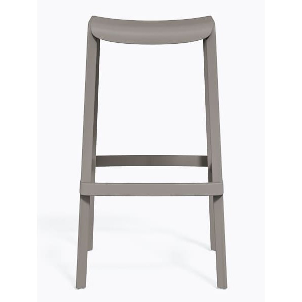 Барный уличный стул Pedrali Dome 268/BE Серый-1