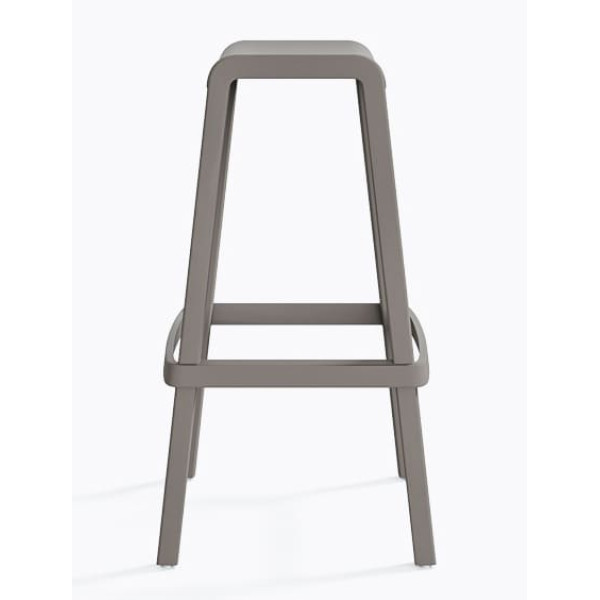 Барный уличный стул Pedrali Dome 268/BE Серый-3