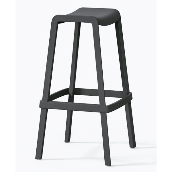 Барный уличный стул Pedrali Dome 268/GA Серый-2