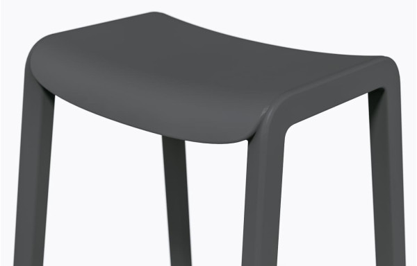 Барный уличный стул Pedrali Dome 268/GA Серый-4