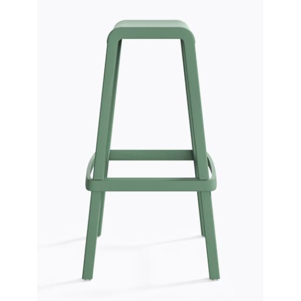 Барний вуличний стілець Pedrali Dome 268/VE2 Зелений-3