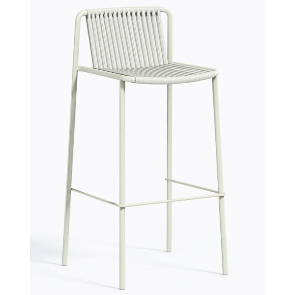 Барный уличный стул Pedrali Tribeca 3668/BI200E Белый-0