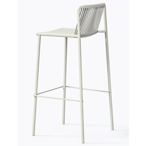 Барный уличный стул Pedrali Tribeca 3668/BI200E Белый-3