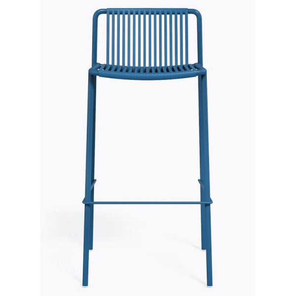 Барный уличный стул Pedrali Tribeca 3668/BL300E Синий-1