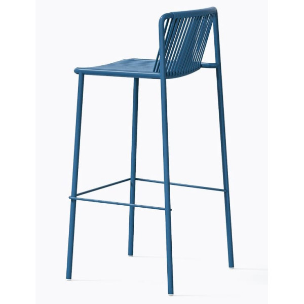 Барный уличный стул Pedrali Tribeca 3668/BL300E Синий-3