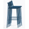 Барный уличный стул Pedrali Tribeca 3668/BL300E Синий-6-thumb