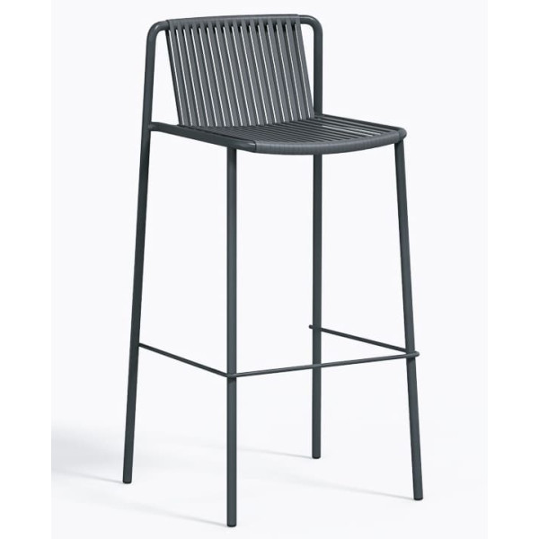 Барний вуличний стілець Pedrali Tribeca 3668/GAE Сірий-0