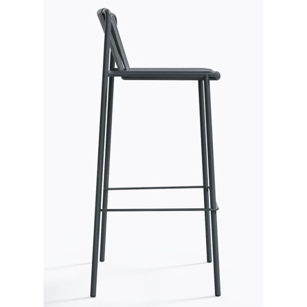 Барний вуличний стілець Pedrali Tribeca 3668/GAE Сірий-2