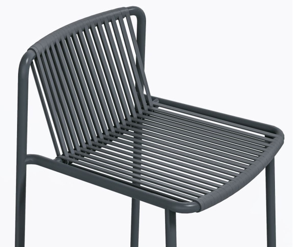 Барний вуличний стілець Pedrali Tribeca 3668/GAE Сірий-4