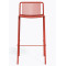 Барний вуличний стілець Pedrali Tribeca 3668/RO400E Червоний-1-thumb