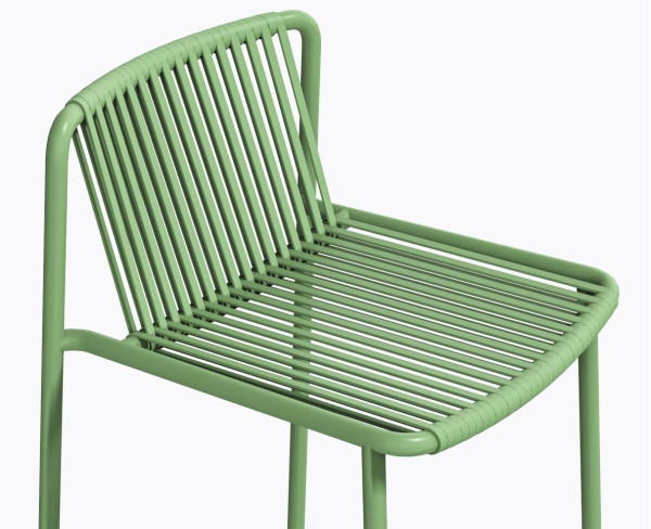 Барный уличный стул Pedrali Tribeca 3668/VE100E Зеленый-4