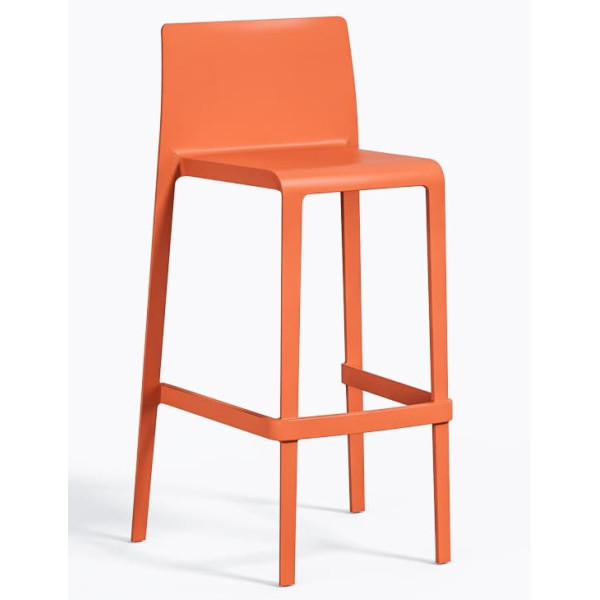 Барний вуличний стілець Pedrali Volt 678/AR Помаранчевий-0