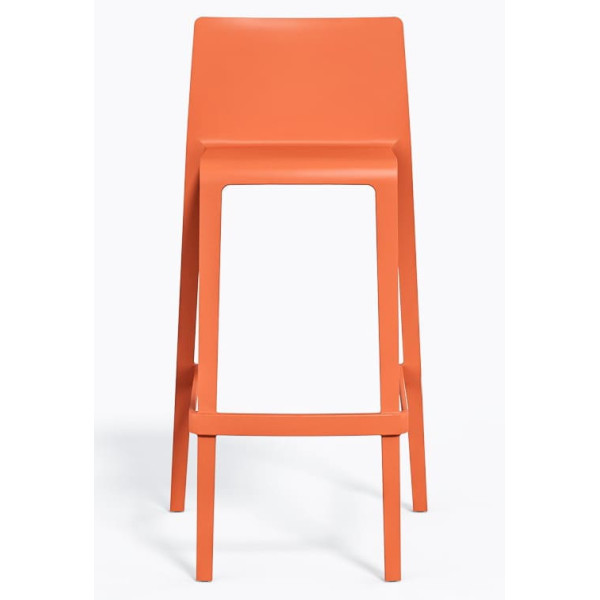 Барний вуличний стілець Pedrali Volt 678/AR Помаранчевий-1