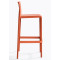 Барний вуличний стілець Pedrali Volt 678/AR Помаранчевий-2-thumb
